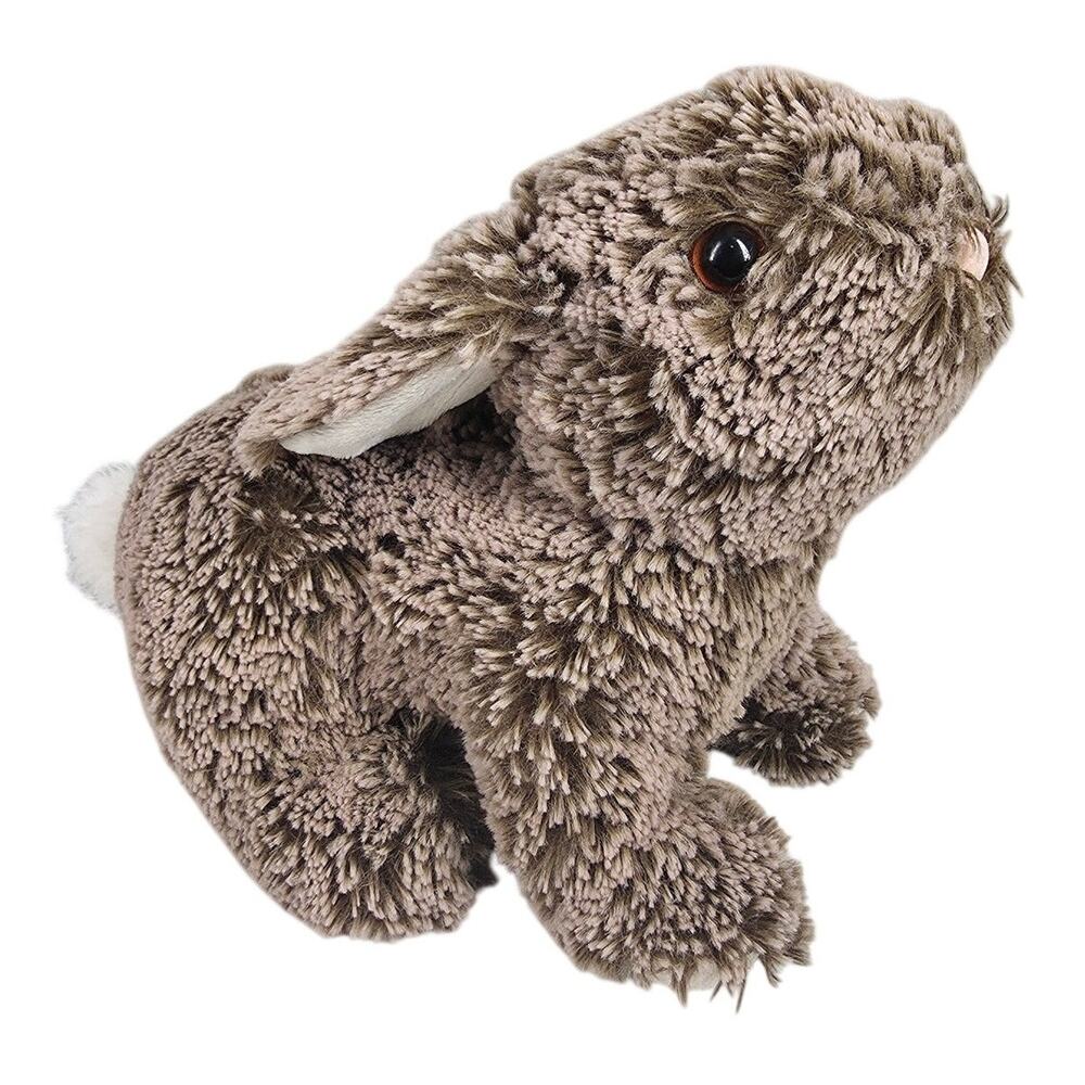 DOUGLAS THE CUDDLE TOY BROWNIE BUNNY – FLUFFY SOFT BROWN RABBIT MEDIUM PLUSH TOY